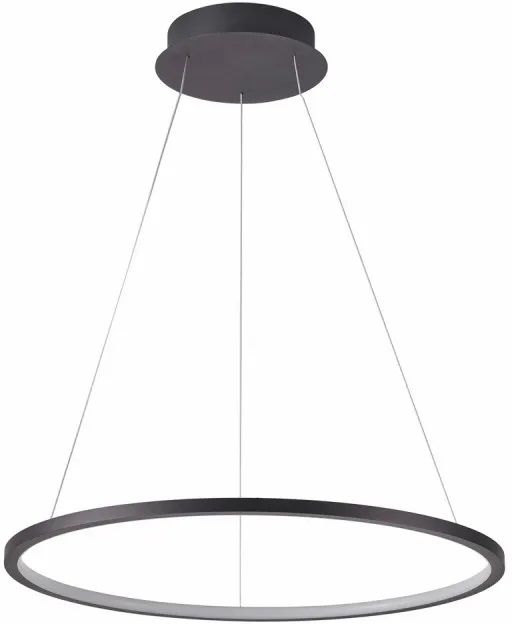 Italux Vinola lampa wisząca 1x38 W czarna PND-56135B-060RPC-BK-3KS4K-TRDIMM