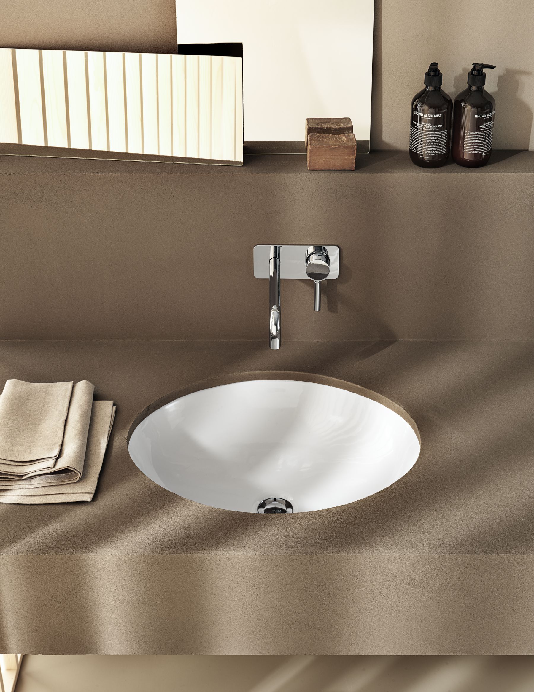 Geberit Variform umywalka 42x33 cm owalna podblatowa biała 500.751.01.2 - Wysyłka w 24h