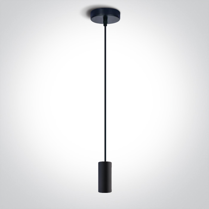One Light Irini lampa wisząca 1x20 W czarna 63124/B