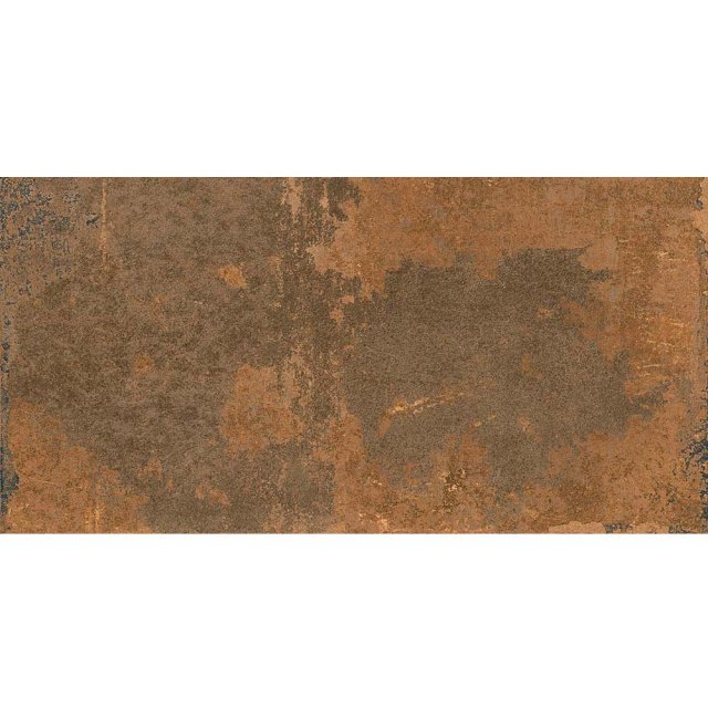 Gres szkliwiony hiszpański Tau BROOKLYN RUSTEEL metalizowany mat 60x1