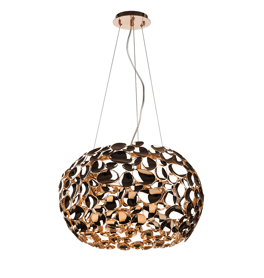 Darmowa Dostawa - Lampa wisząca 6x7 W złota Orlicki Design Carera OR80186