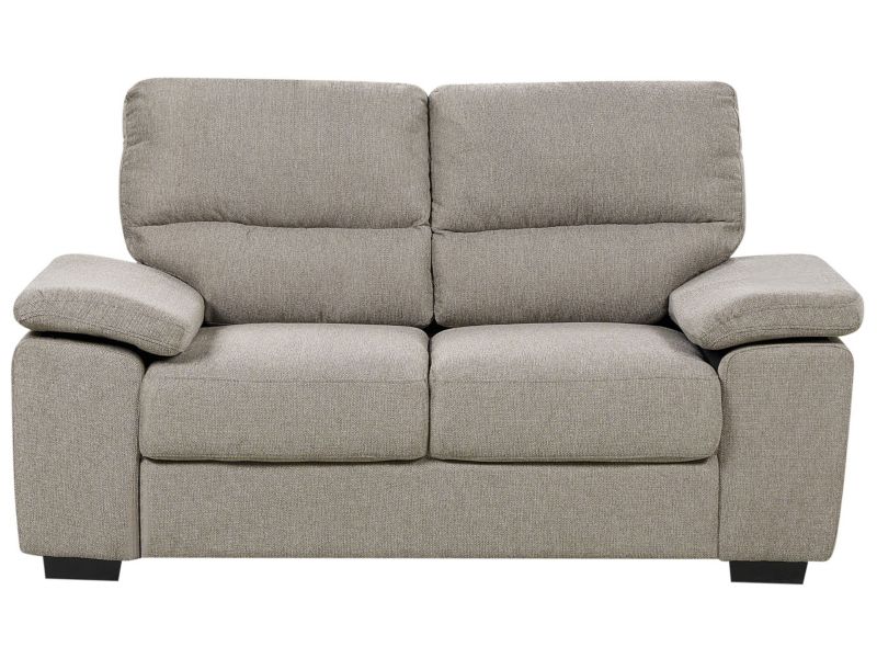 Sofa 2-osobowa jasnobrązowa Vogar 1 szt.