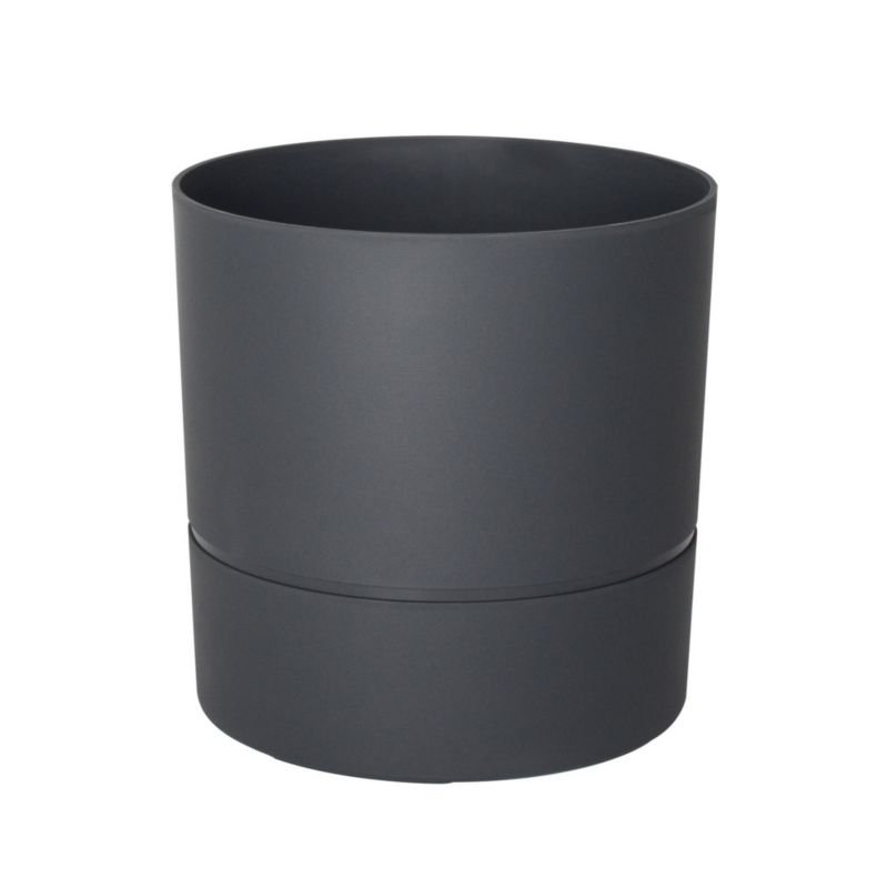 Donica Eda Plastiques Aquaduo antracyt 25 cm