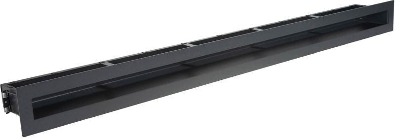 Kratka kominkowa V-open 900 x 70 mm grafitowa
