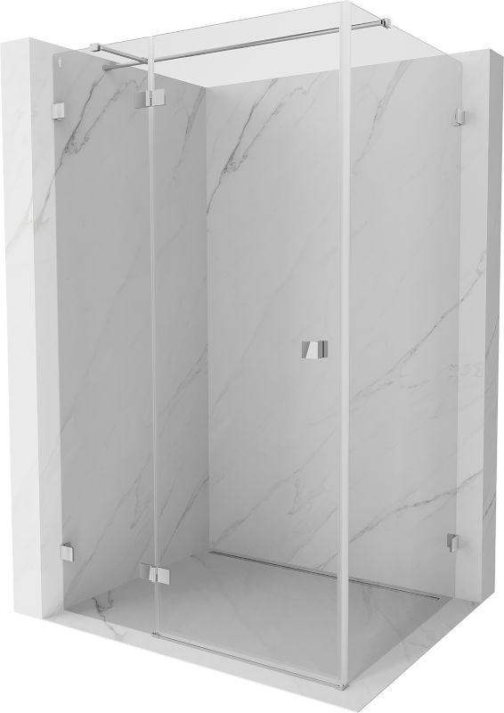 Kabina prysznicowa Mexen Lunar T chrom transparent 115x110 cm 834T-115-110-01-00-L 1 szt.