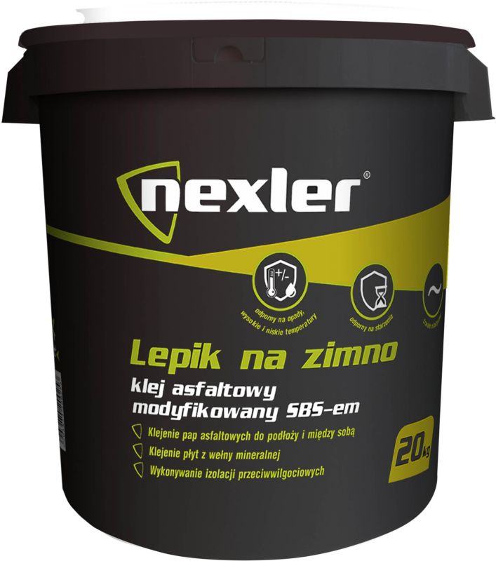 Lepik asfaltowy na zimno Nexler 20 kg