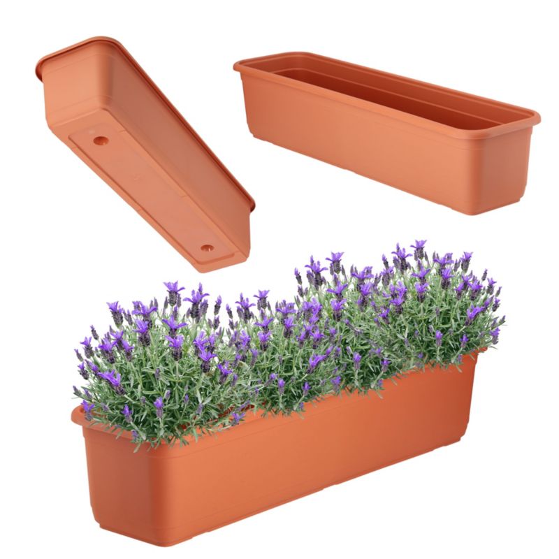 Skrzynka Balkonowa KADAX 60cm Doniczka Na Kwiaty 1 szt.