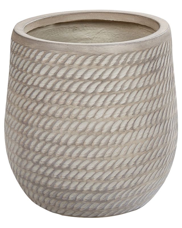 Doniczka 27 cm beżowoszara Livadia 1 szt.