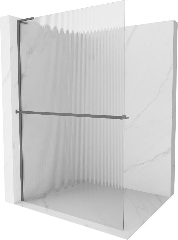 Ścianka prysznicowa Mexen Kioto+ L gun metal 90x200 cm 800-090-123-95-091 szt.