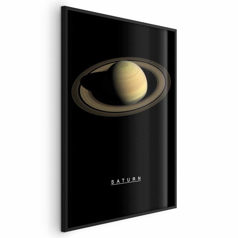 Plakat Artgeist Saturn 21x30 cm z ramą czarną 1 szt