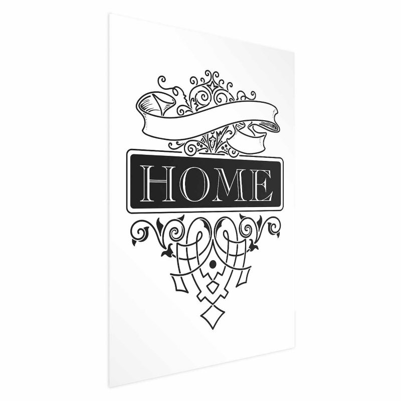 Plakat Artgeist Home 21x30 cm bez ramy 1 szt
