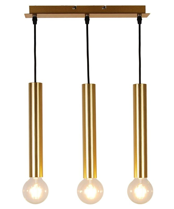 Lampa wisząca złota 3xE27 28,4 cm Dallas Ledea