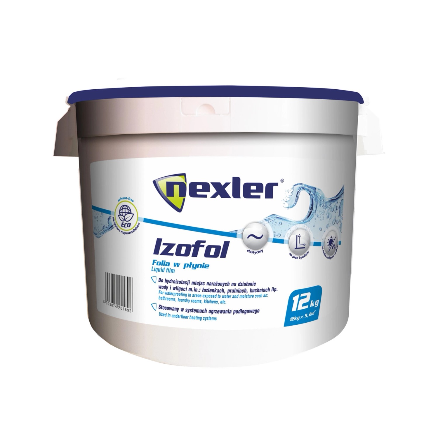 Nexler Folia w płynie pod płytki 12 kg