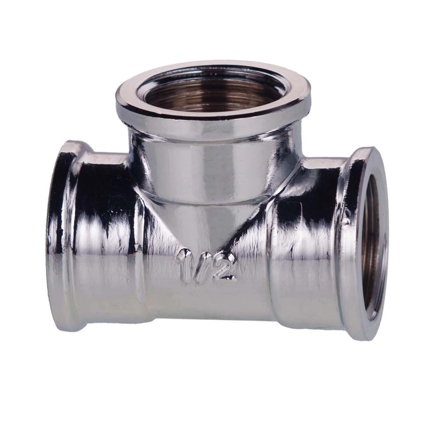 Invena Trójnik GW chrom 1/2"