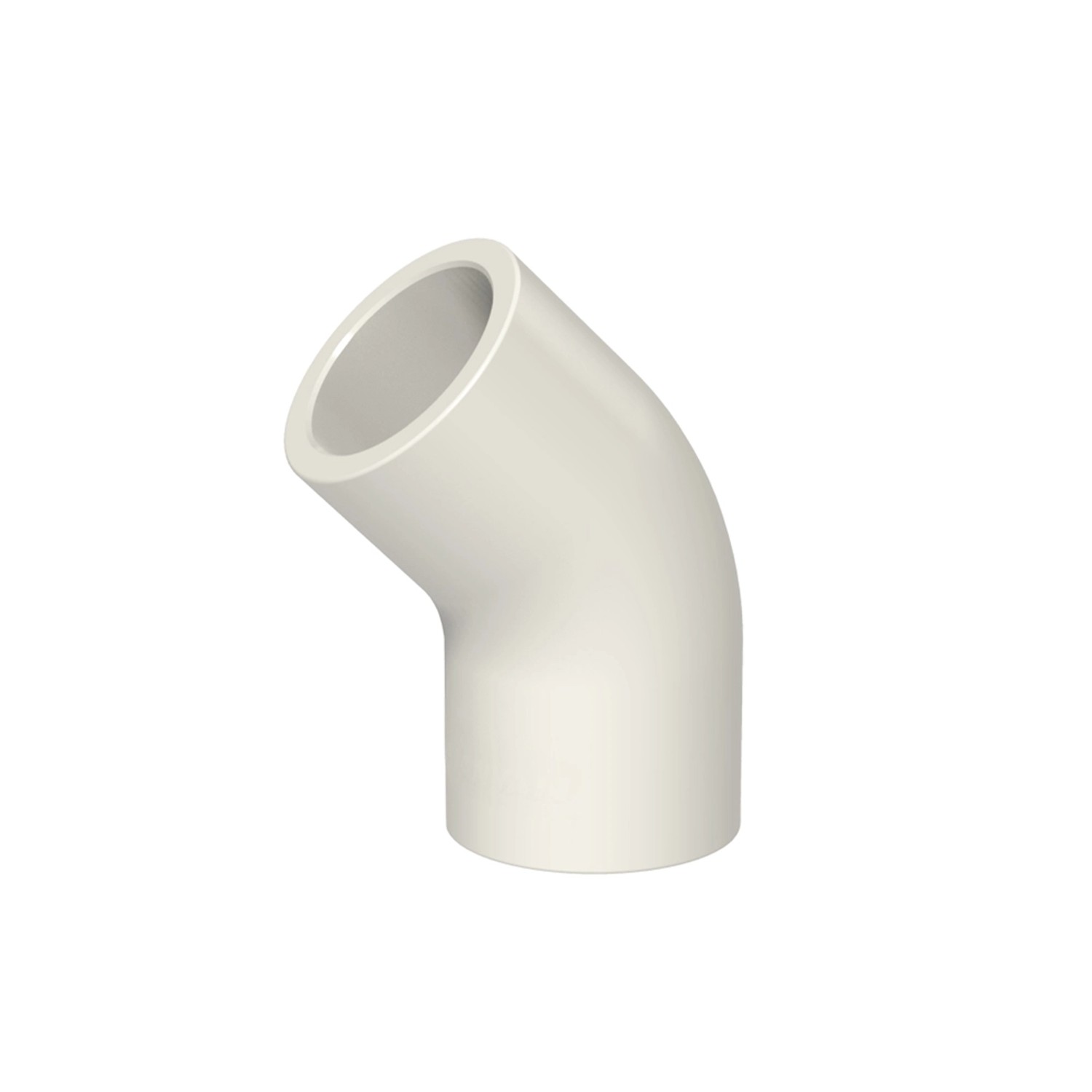 Kolanko PVC 3/4" 45st KWxKW