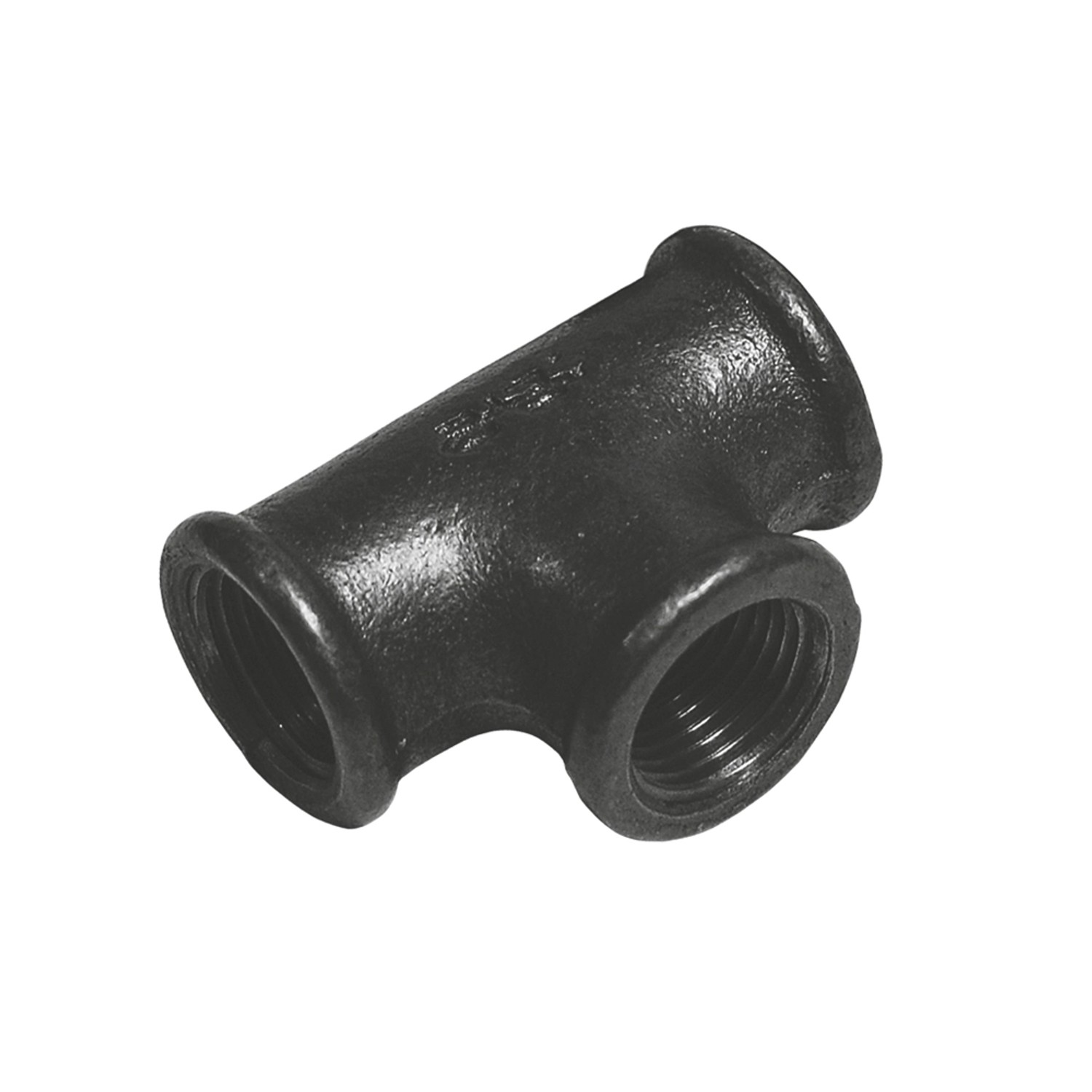 Trójnik 3/4" żeliwny czarny