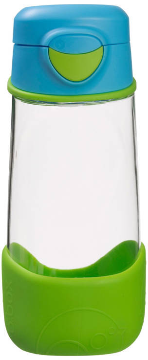 Bidon na wodę B.Box, z ustnikiem, tritan, 450 ml, Ocean Breeze