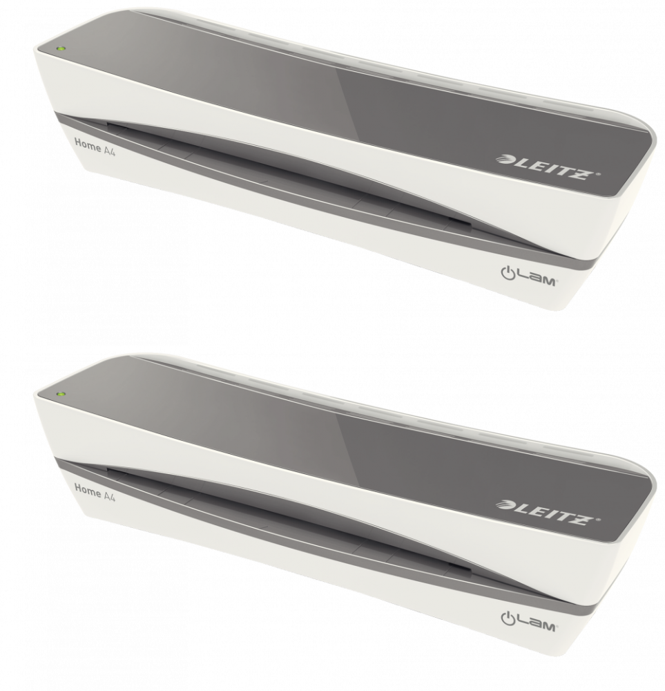 2x Laminator Leitz iLAM Home, A4, szary