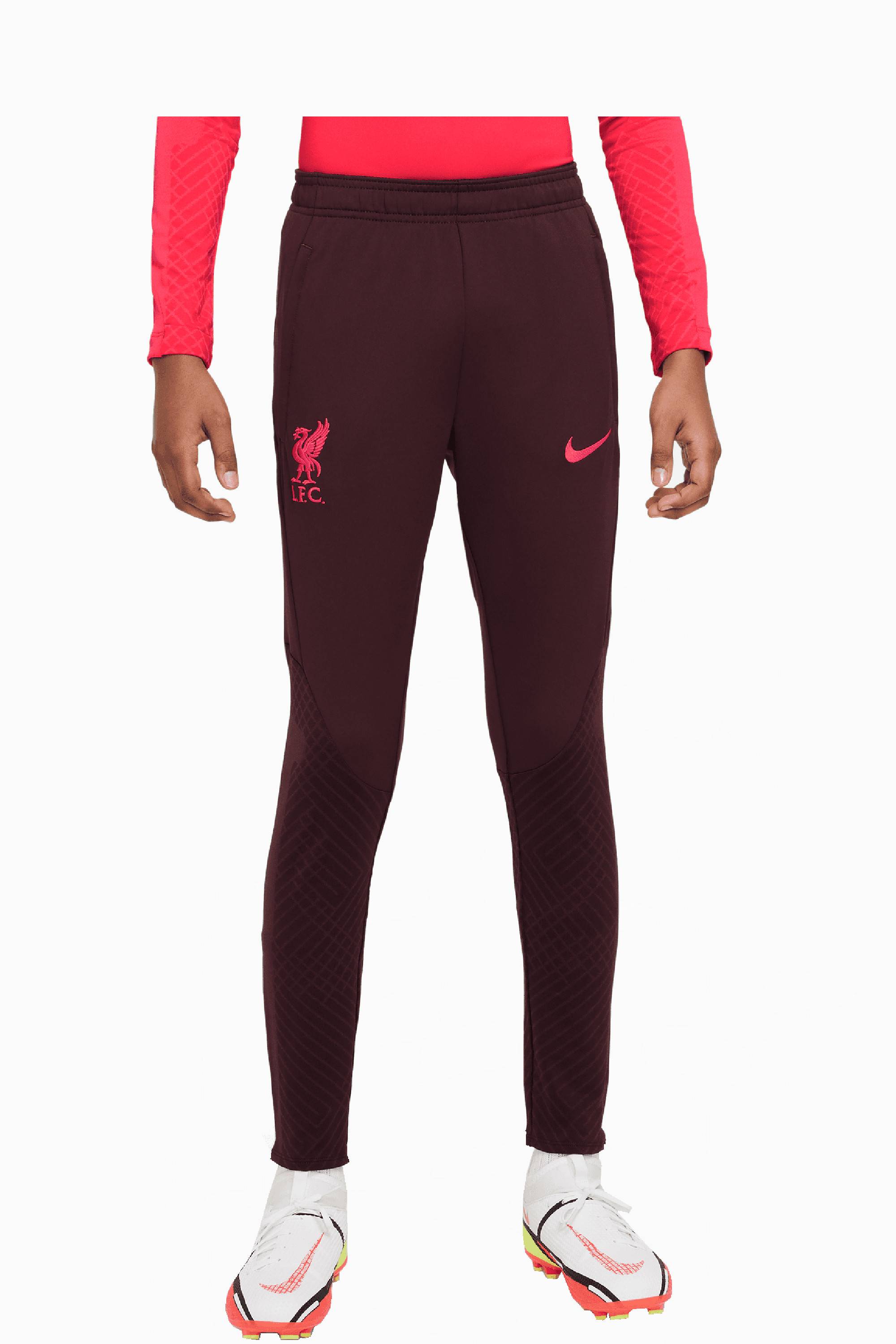 Spodnie Nike Liverpool FC 22/23 Strike Junior - Bordowy