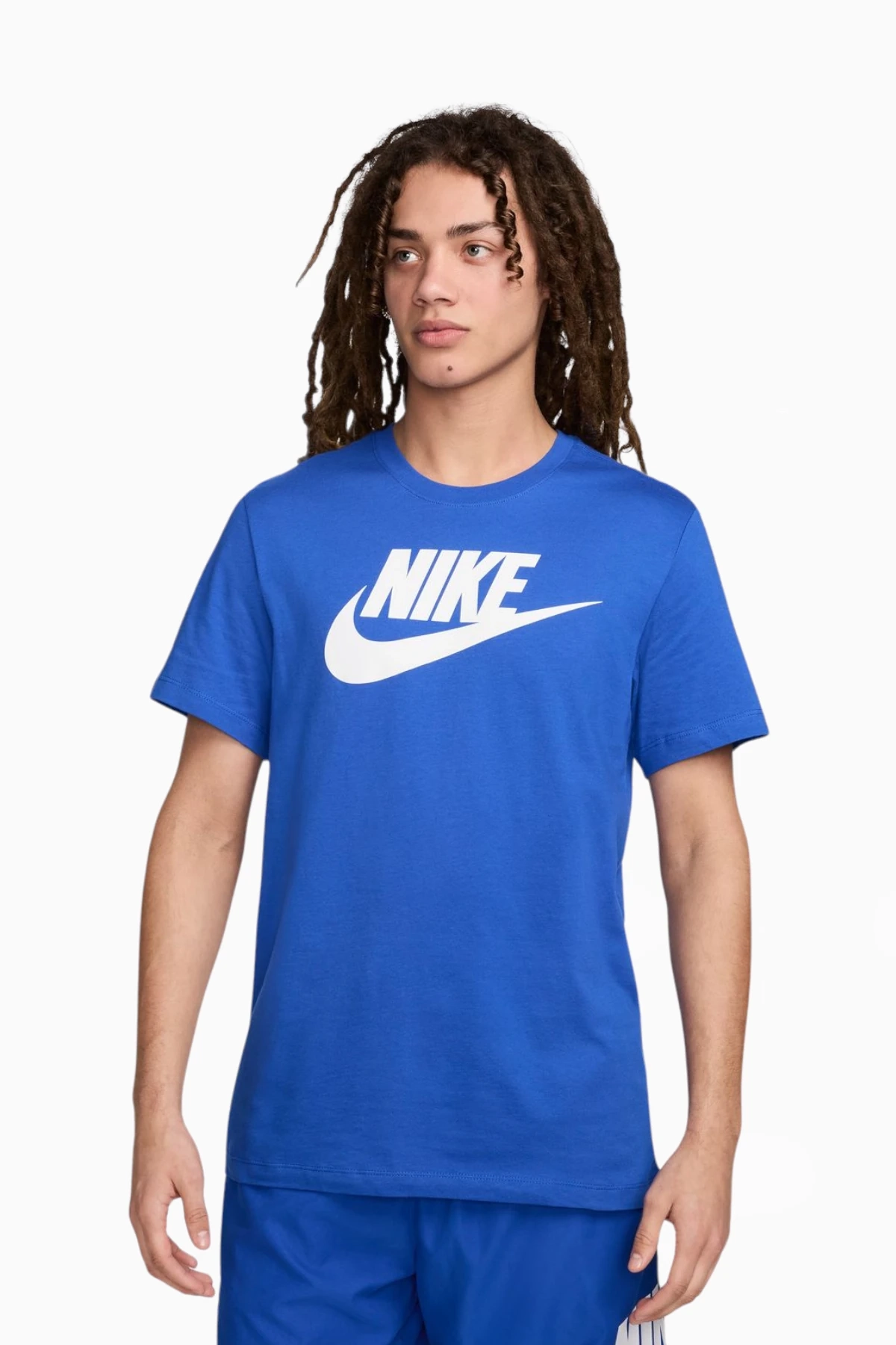 Koszulka Nike Sportswear Tee Icon Futura - Niebieski