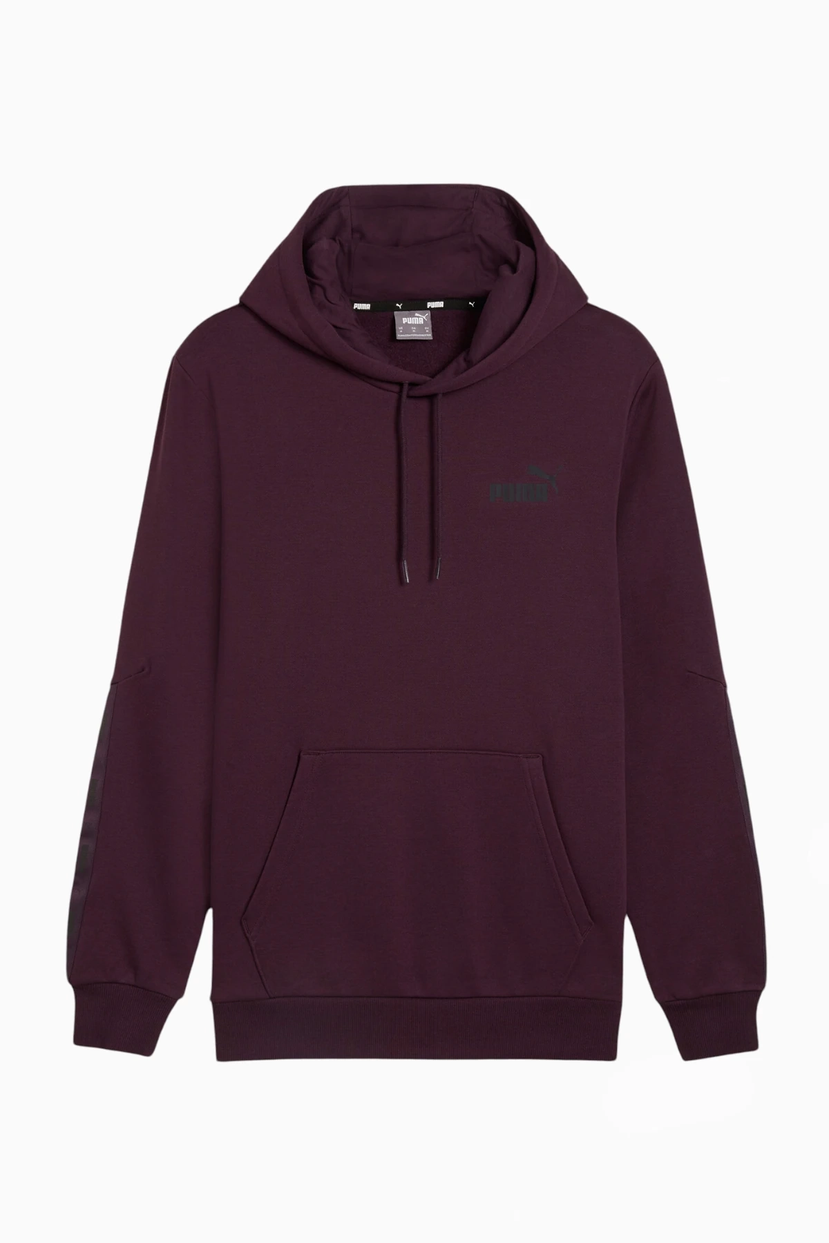 Bluza z kapturem Puma Essentials+ Tape - Bordowy