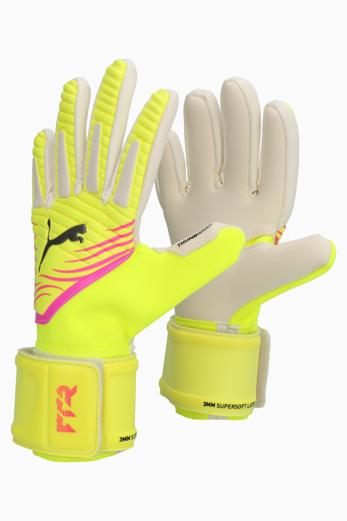 Rękawice Puma Future Match NC - Żółty