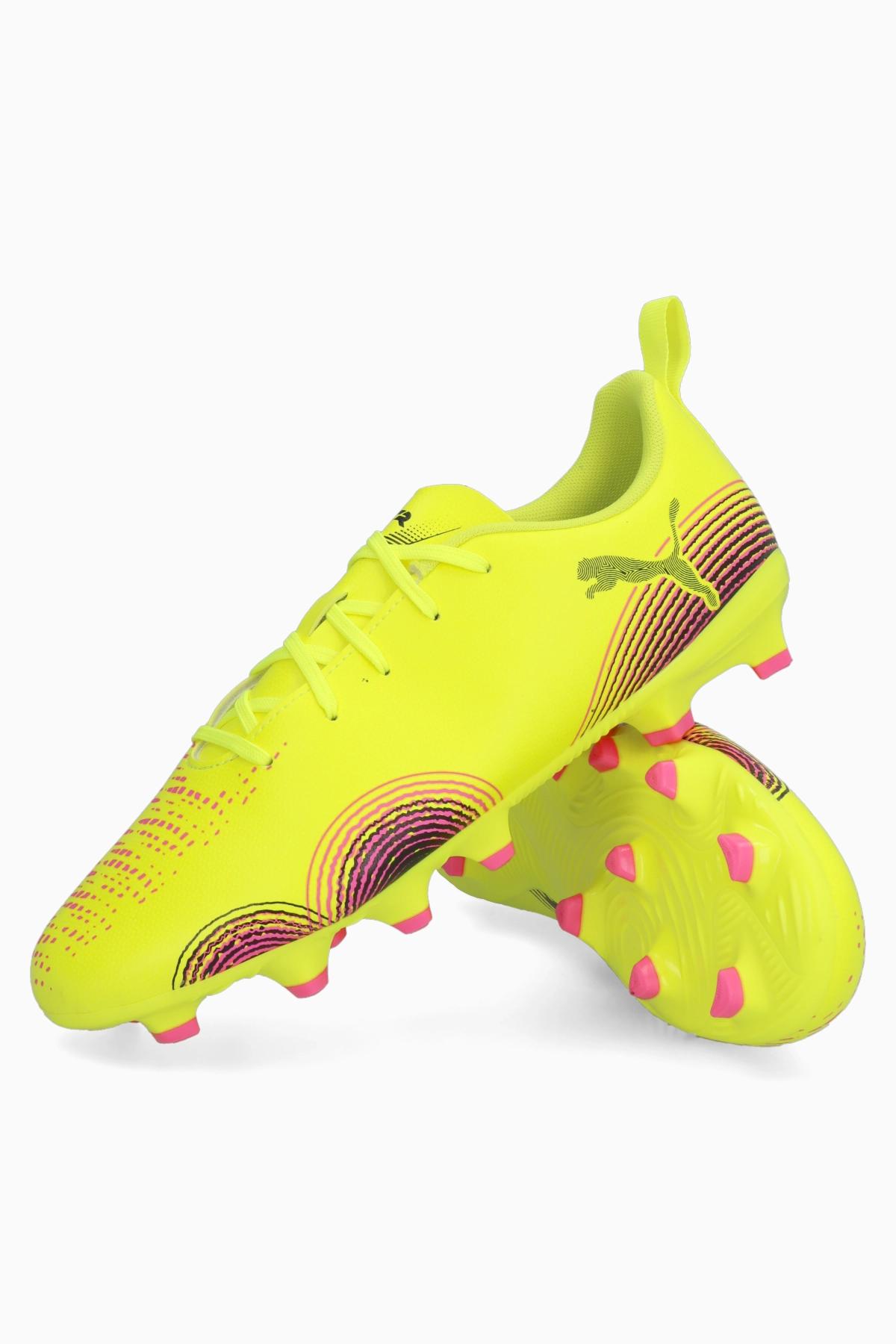 Korki Puma Future 8 Play FG/AG Junior - Żółty