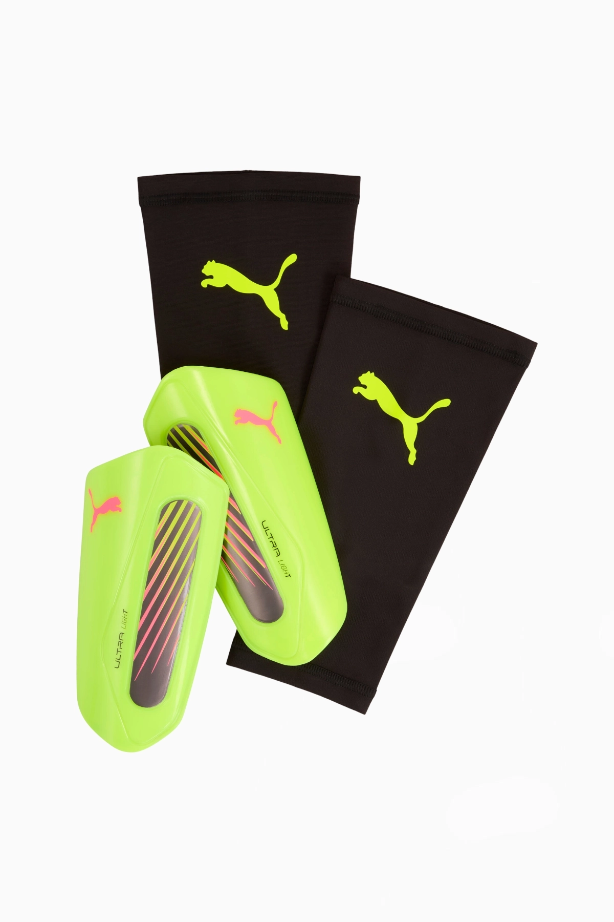 Ochraniacze Puma ULTRA Light Sleeve - Żółty