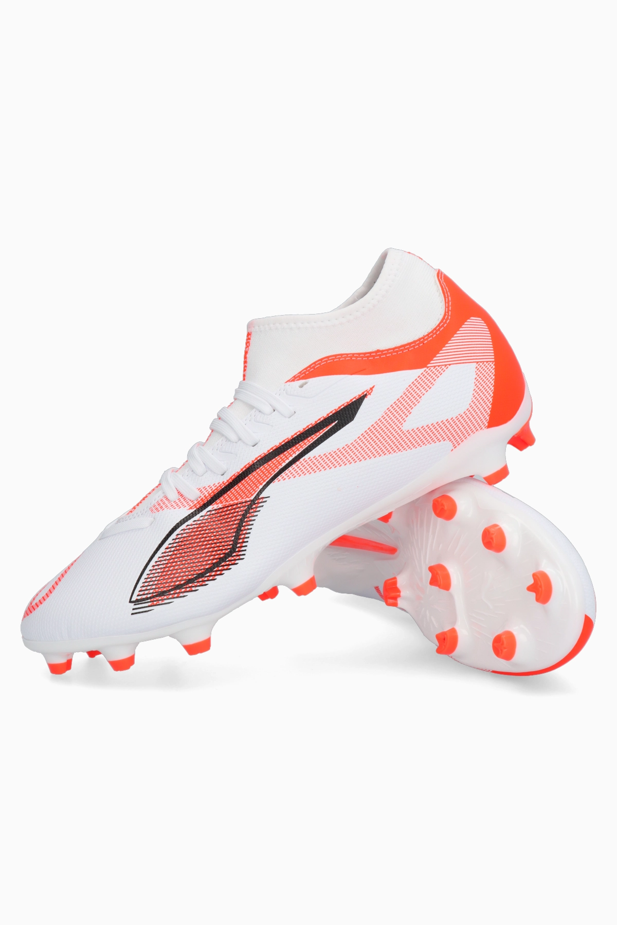 Korki Puma Ultra 5 Play+ FG/AG - Biały