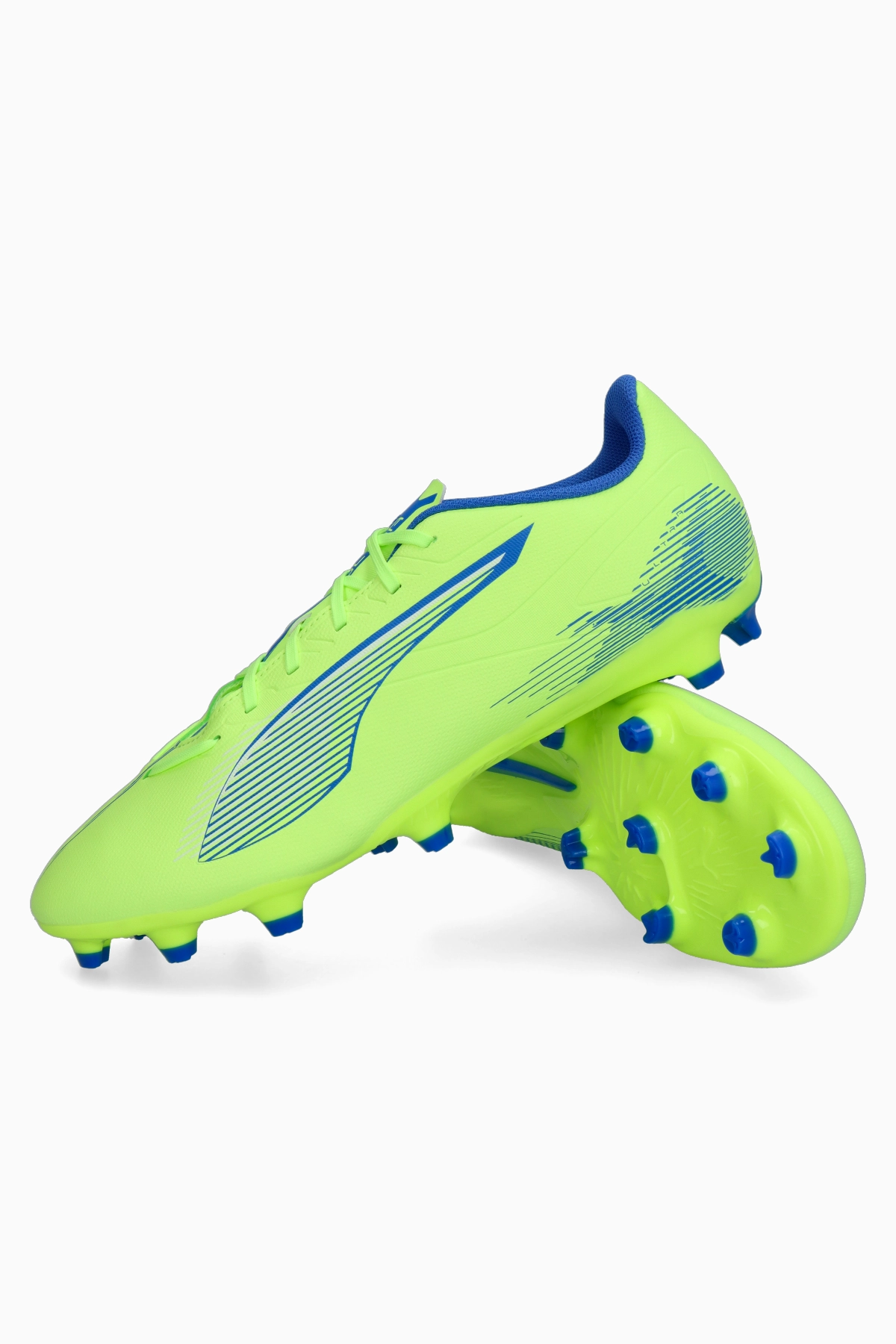 Korki Puma Ultra 5 Play FG/AG - Limonkowy