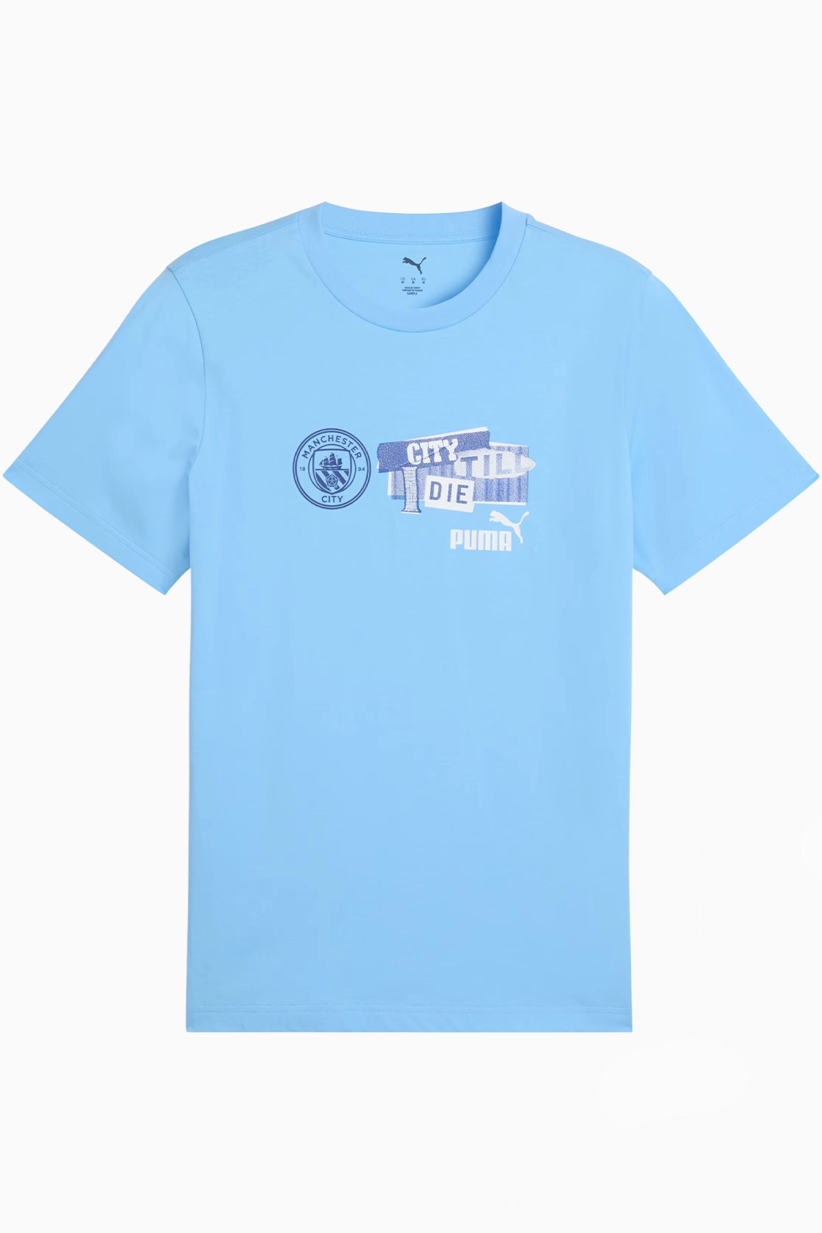 Koszulka Puma Manchester City 24/25 FtblNRGY - Błękitny