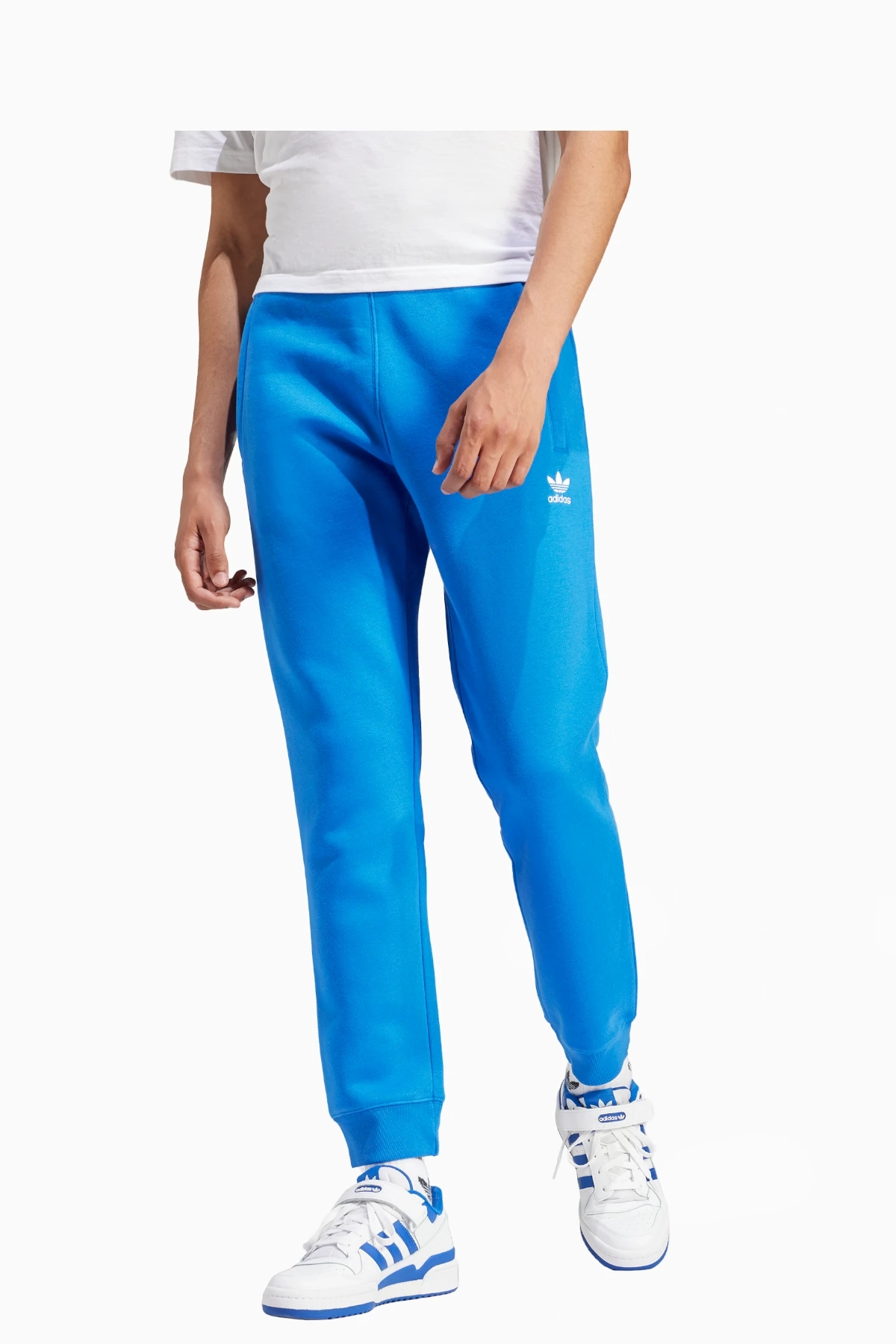 Spodnie adidas Trefoil Essentials - Niebieski