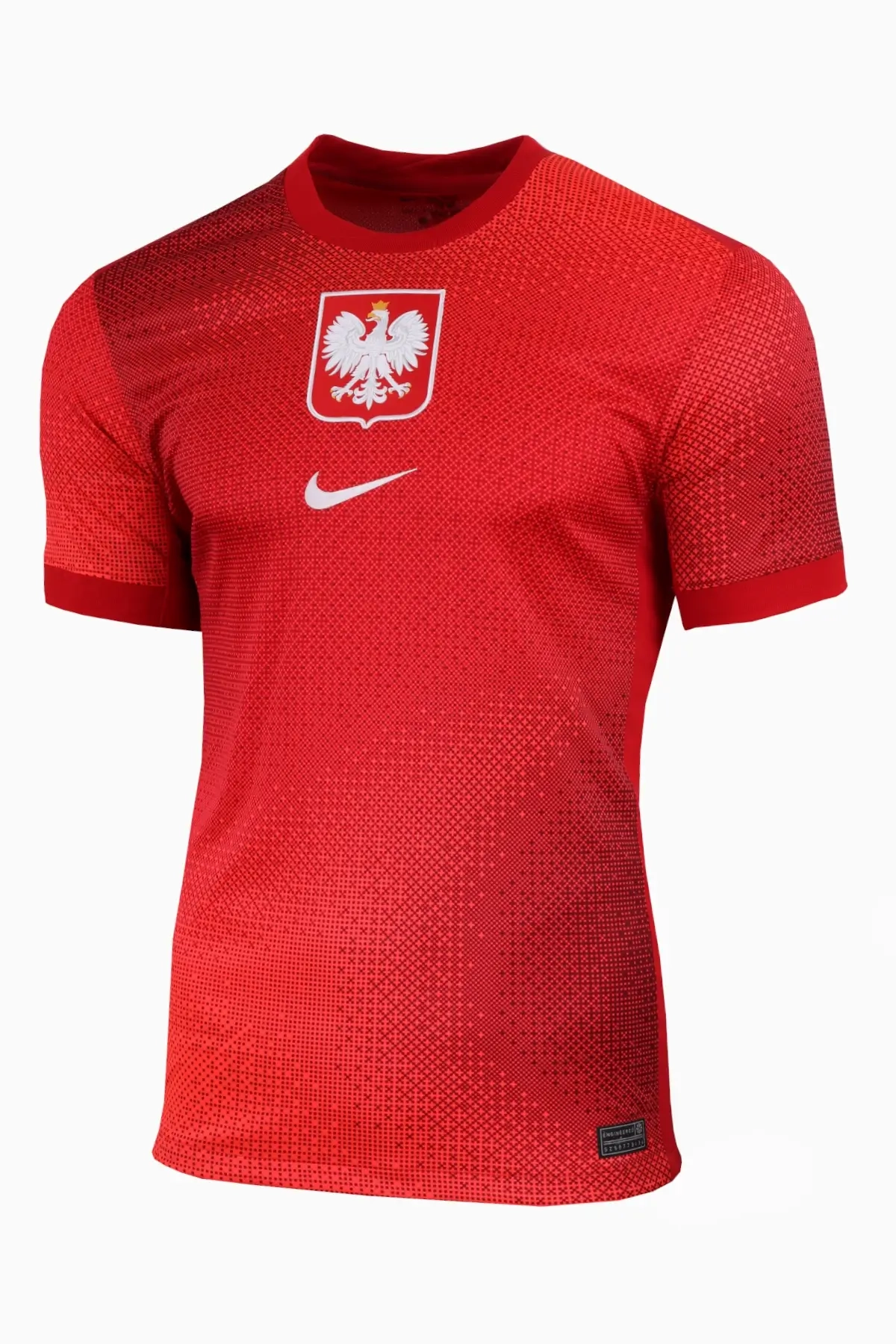 Koszulka Reprezentacji Polski Nike 2024 Wyjazdowa Stadium - Czerwony