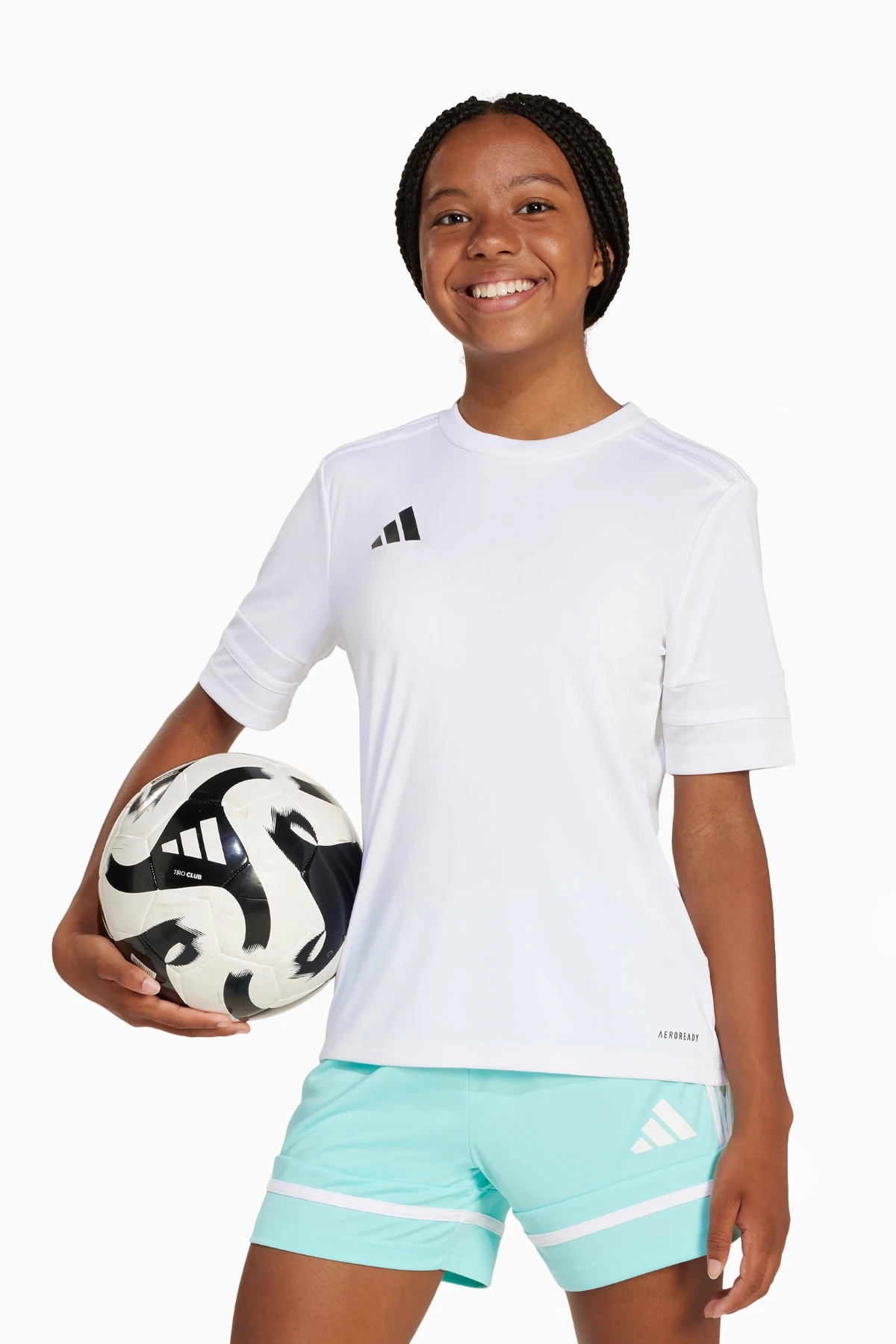 Koszulka adidas Squadra 25 Junior - Biały