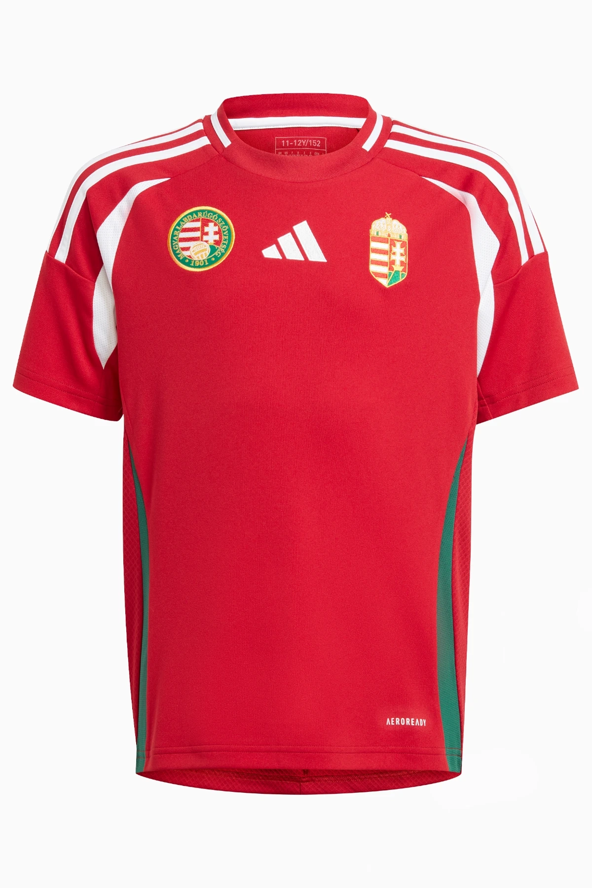 Koszulka Reprezentacji Węgier adidas 2024 Domowa Junior - Czerwony