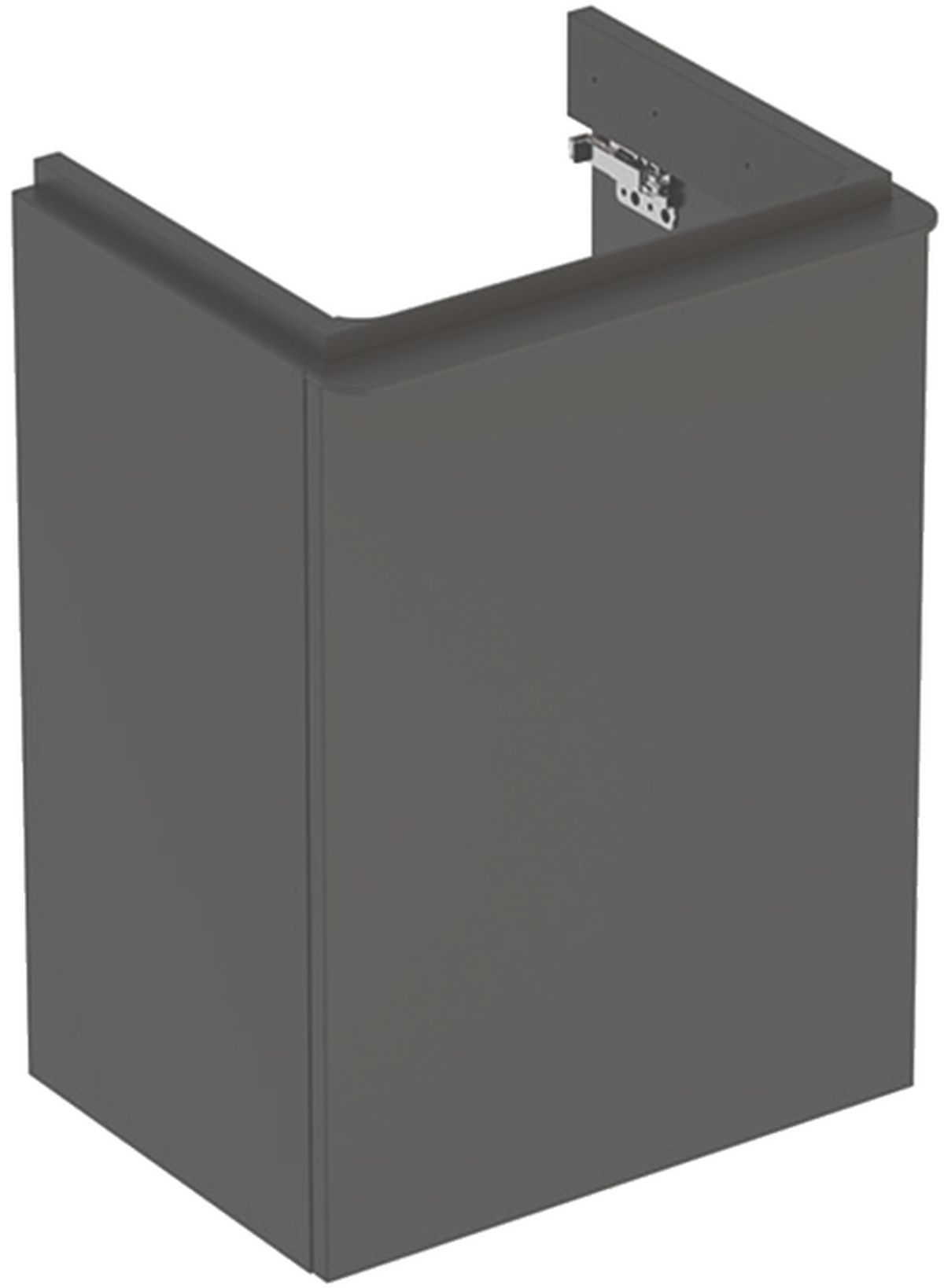 Geberit Smyle Square szafka 44,2 cm podumywalkowa wisząca lava 500.350.JK.1