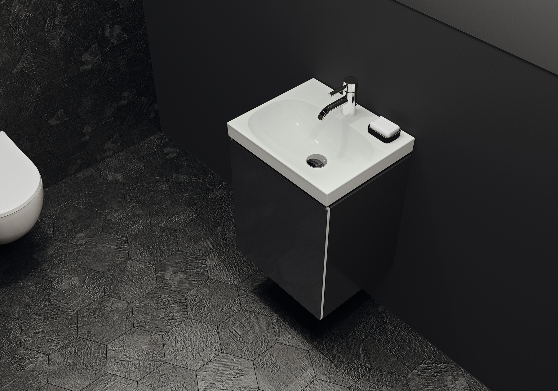 Geberit Acanto umywalka 45x38 cm prostokątna ścienna-meblowa-nablatowa biała 500.636.01.2 - Wysyłka w 24h