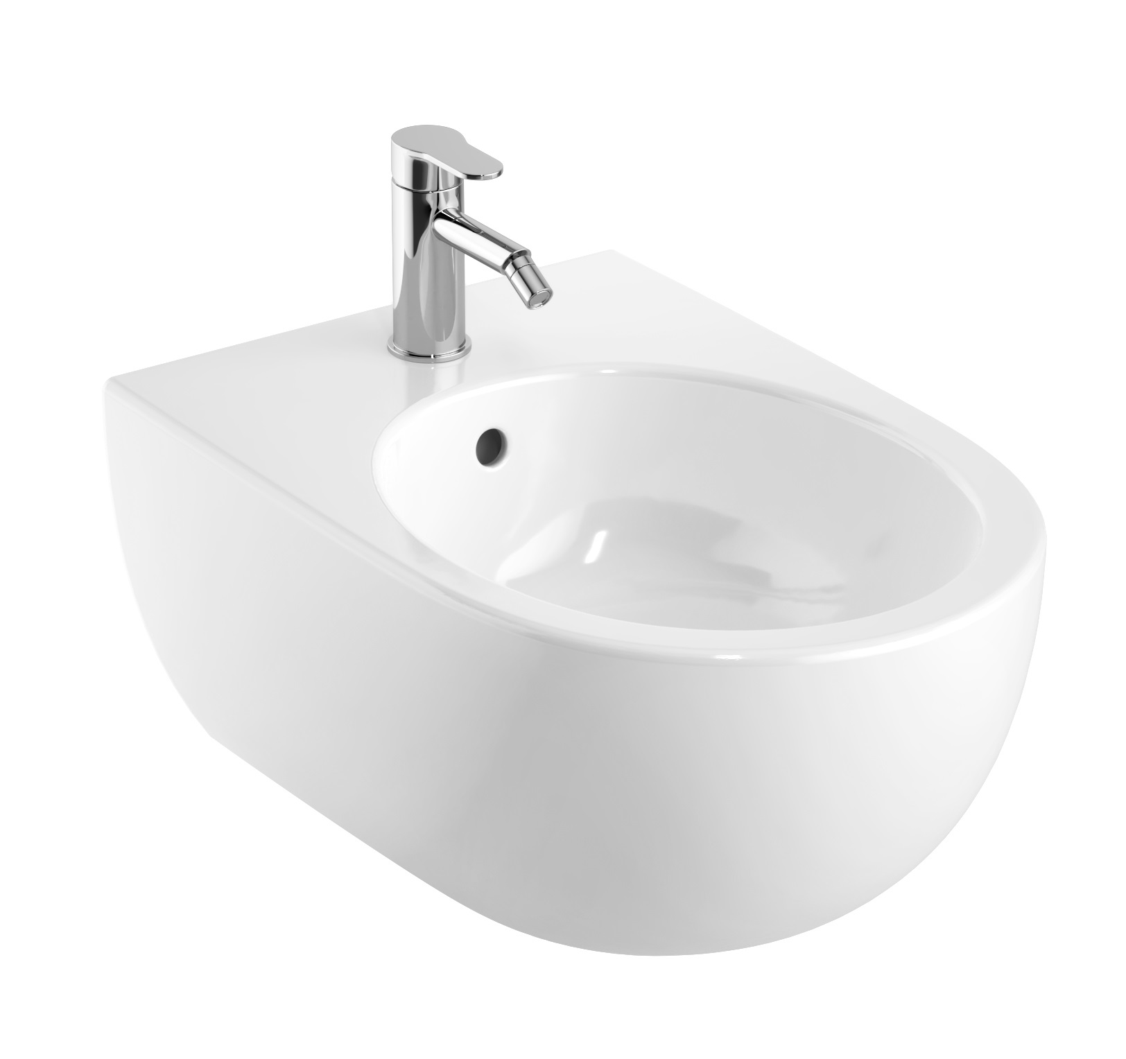 Geberit Selnova bidet wiszący biały połysk 501.993.00.1 - Wysyłka w 24h