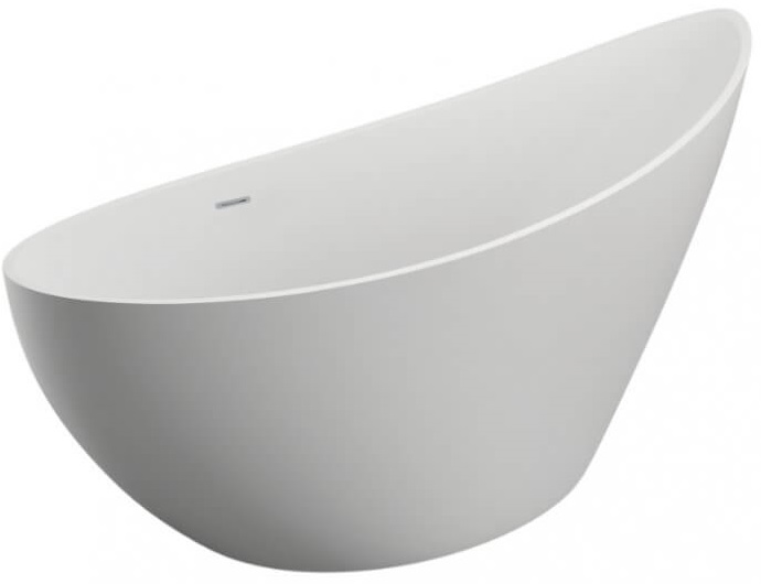 Polimat Zoe wanna wolnostojąca 180x80 cm akrylowa biała 00256
