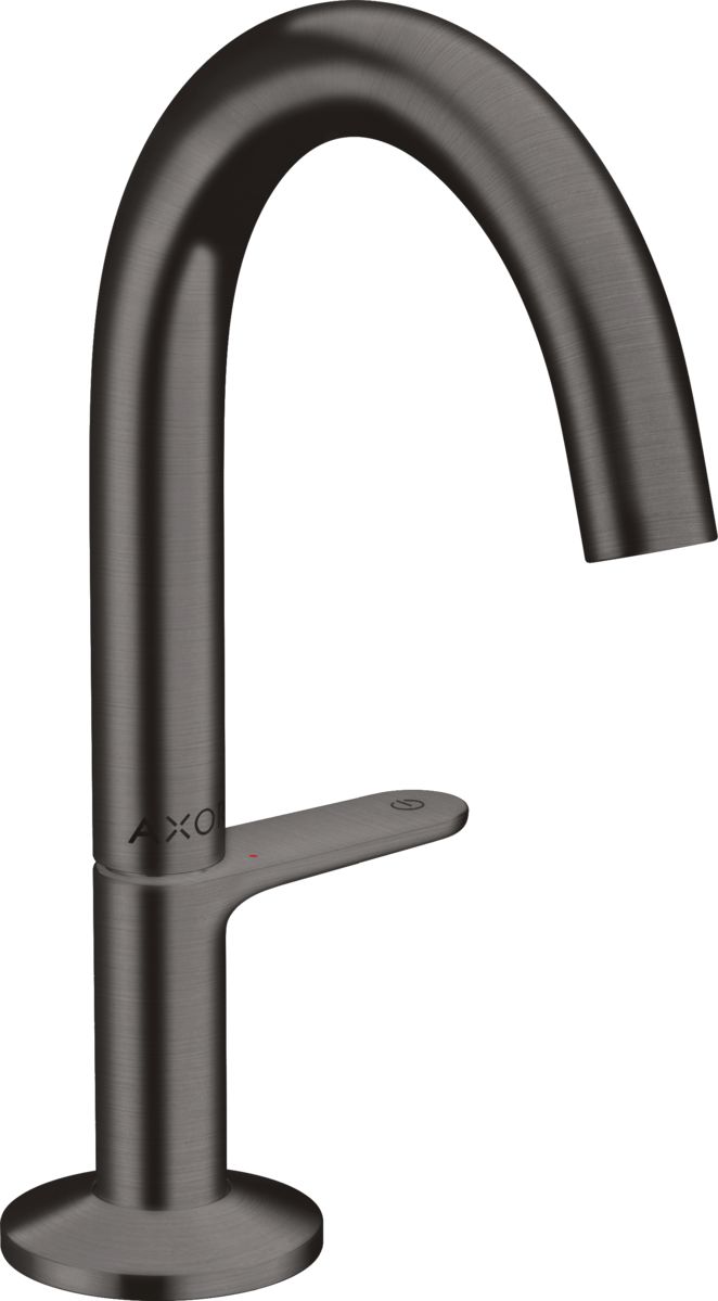 Axor One bateria umywalkowa stojąca czarny chrom szczotkowany 48010340