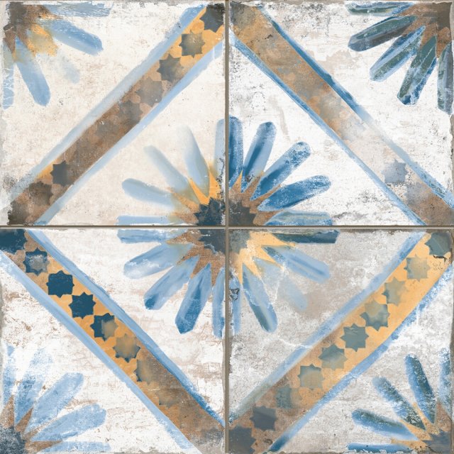 Płytka podłogowa hiszpańska Peronda FS MARRAKECH BLUE mat 45x45 gat.