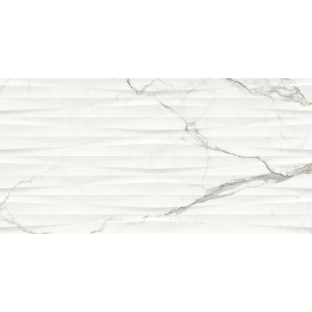 Płytka ścienna GINEVRA white structure glossy 29,8x59,8 gat. I