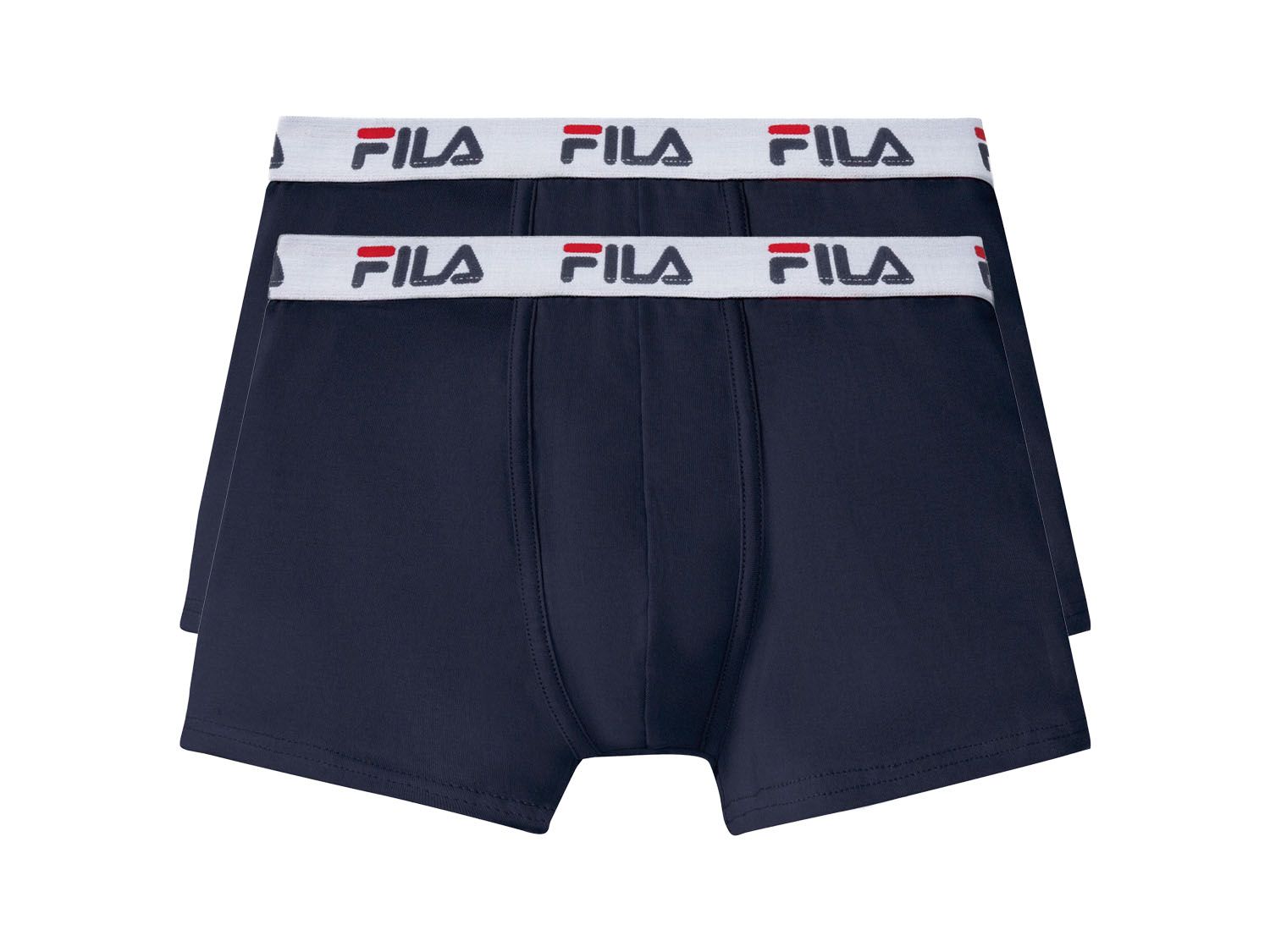 Fila Bokserki męskie, 2 pary Granatowy, L