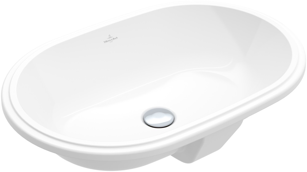 Darmowa Dostawa - Umywalka 57x37.5 cm owalna podblatowa biała Villeroy & Boch Architectura 5A766001