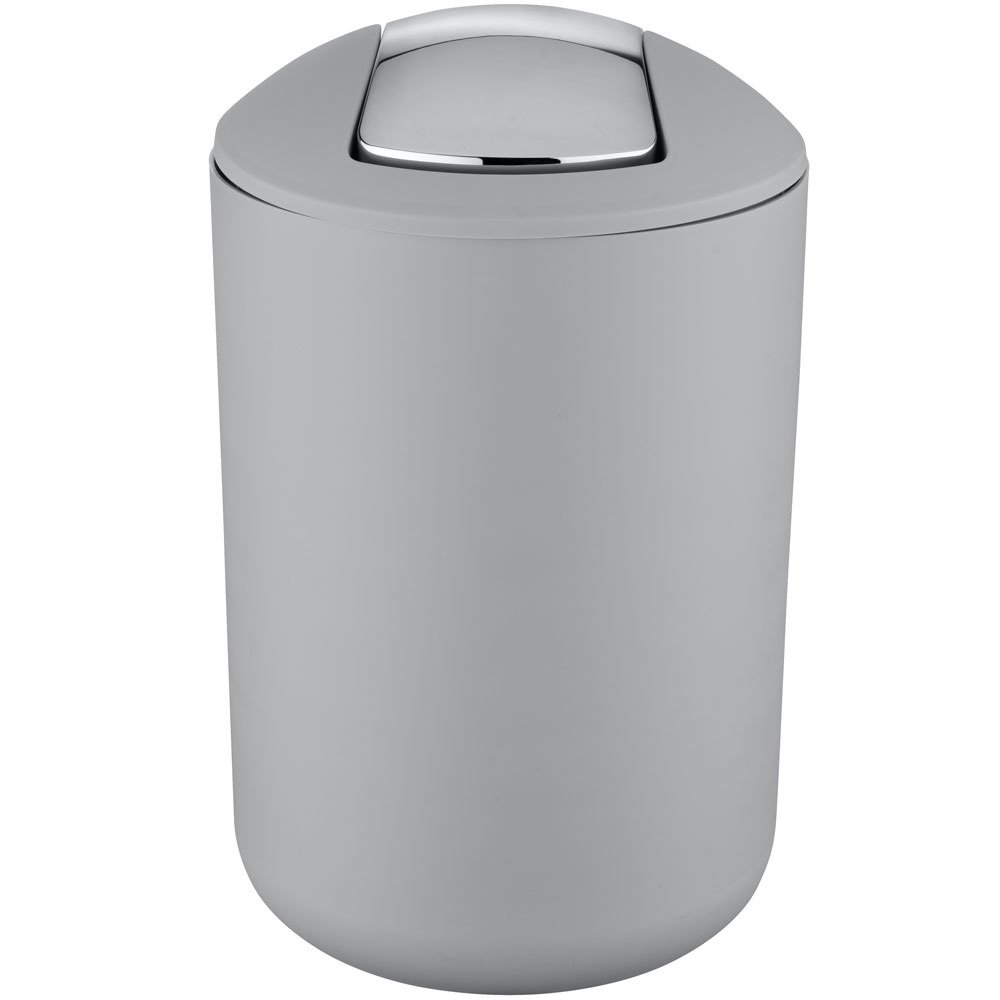 Darmowa Dostawa - Kosz na śmieci 6.5 l szary Wenko Brasil 22250100