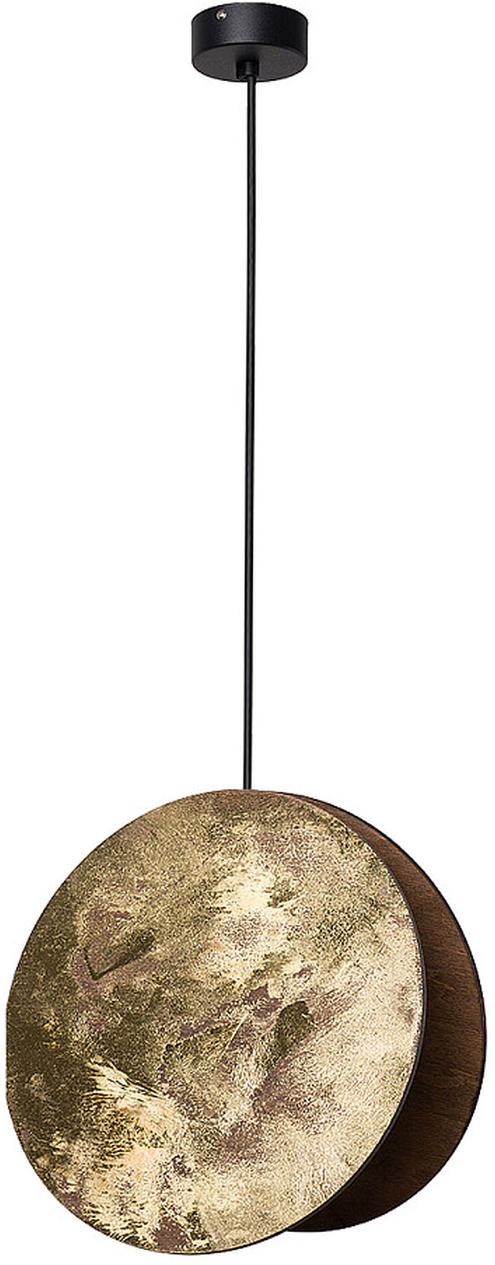 Darmowa Dostawa - Lampa wisząca 1x10 W czarna Nowodvorski Lighting Wheel Gold 9028