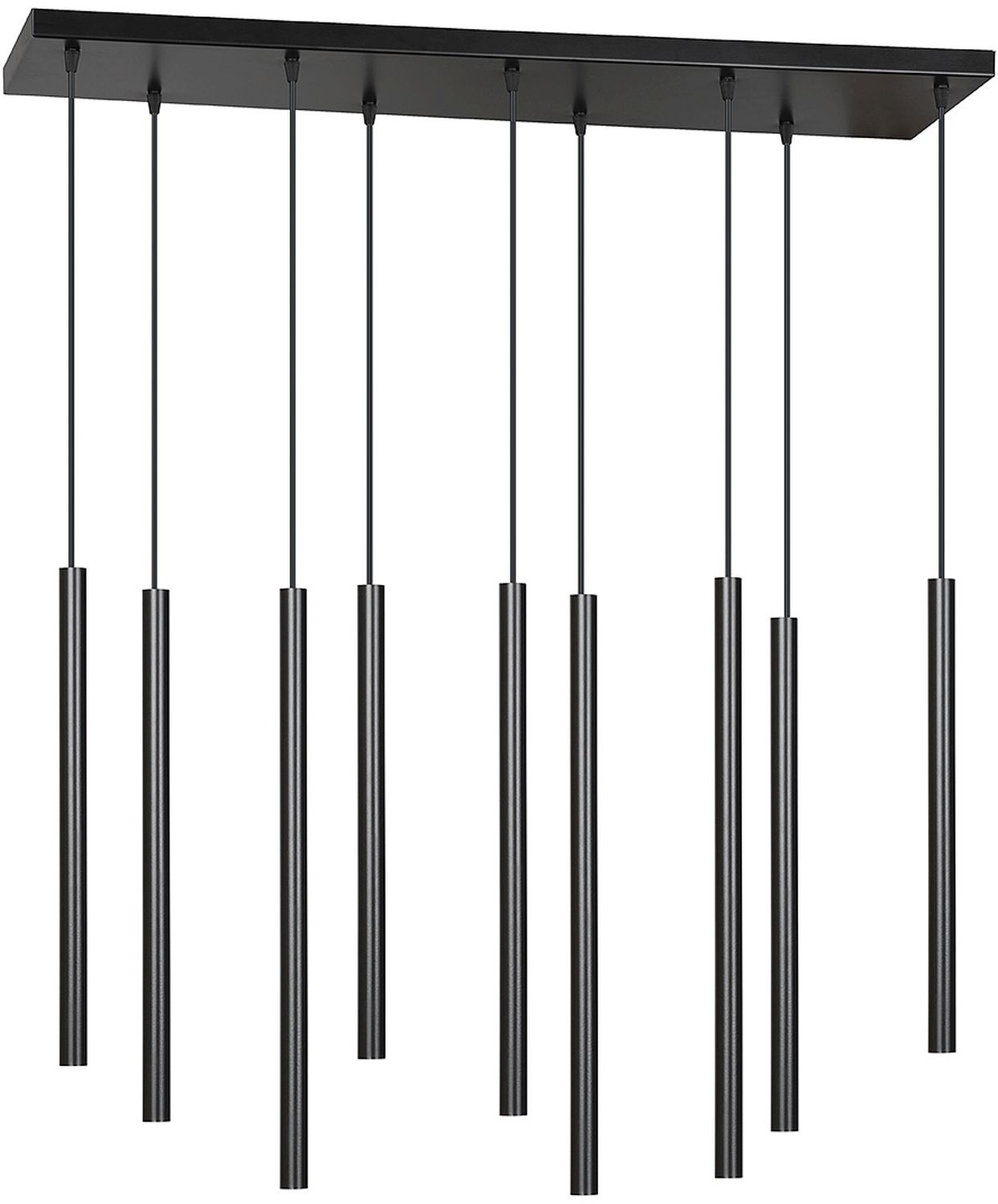 Darmowa Dostawa - Lampa wisząca x8 W czarna Emibig Selter 5529