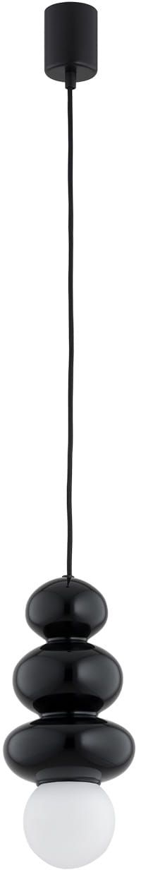 Darmowa Dostawa - Lampa wisząca 1x6 W czarna-opal Argon Orlando Plus 8788