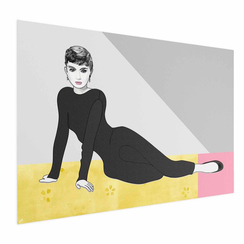 Plakat Artgeist Piękna Audrey 30x21 cm bez ramy 1 szt