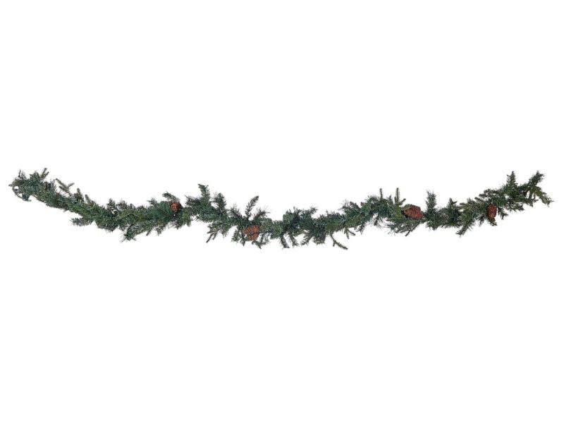 Świąteczna girlanda ze światełkami 270 cm zielona Kamerun 1 szt.